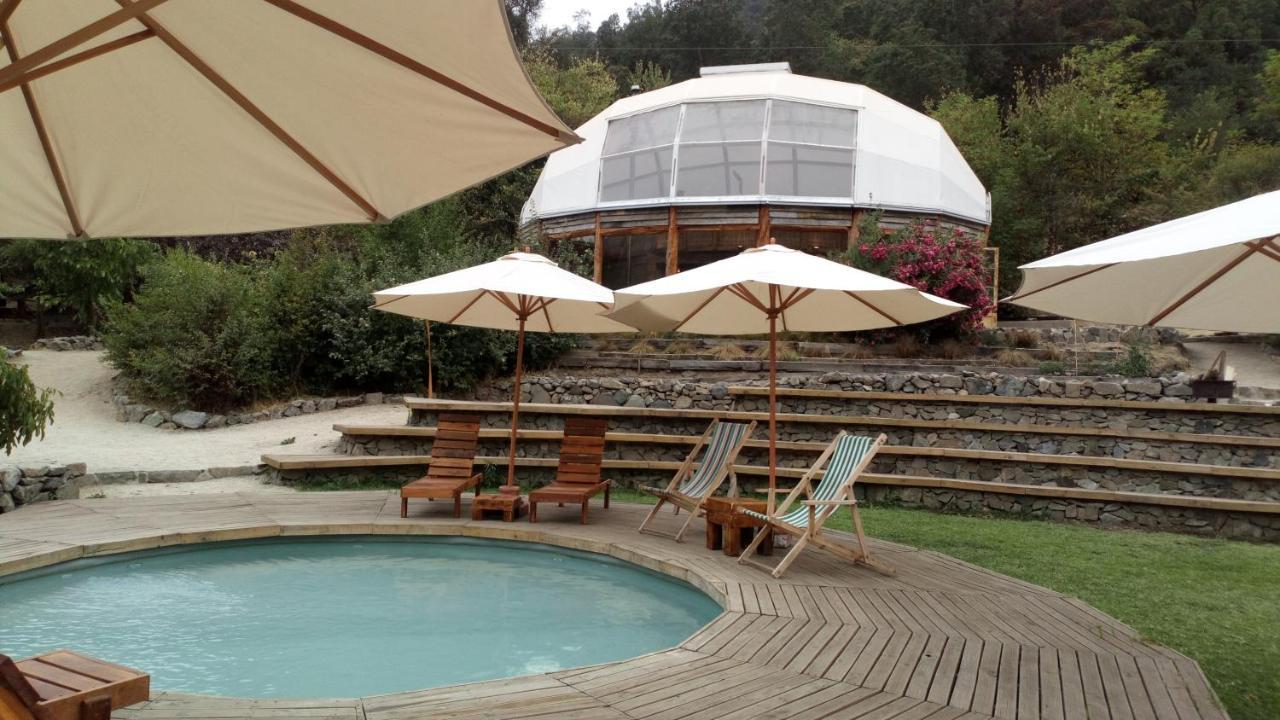 Biosfera Lodge Olmue Exterior photo